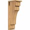 Ekena Millwork Mediterranean Smooth Corbel w/Backplate, Western Red Cedar, 7 1/2"W x 10"D x 26"H COR08X10X26MED01SWR - alternate 1